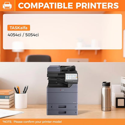 TK8547 TK-8547 Toner Cartridge 4-Pack High Yield Replacement for Kyocera TK-8547K TK-8547C TK-8547M TK-8547Y Compatible with Kyocera TASKalfa 4054ci 5054ci Printers Copy Ink Black Cyan Magenta Yellow