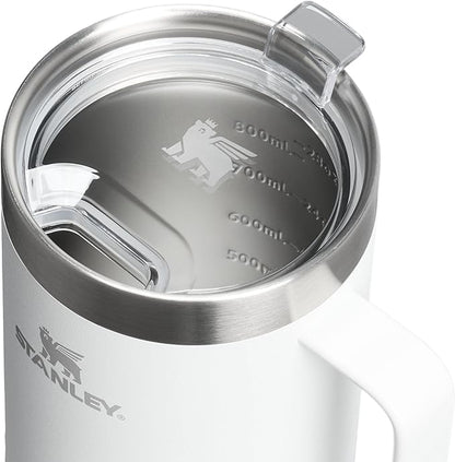 STANLEY The Everyday Suburban Mug | 30 oz | Drink Through Lid | Cup for Coffee, Tea and Drinks | Insulated Stainless Steel Coffee Mug | BPA-Free | Frost