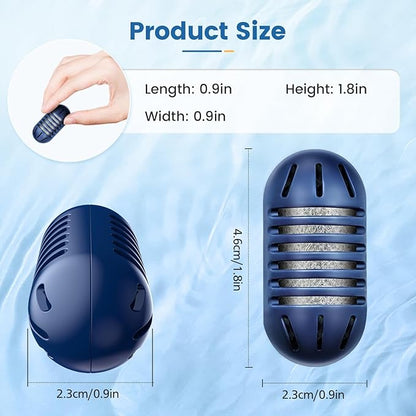 isinlive Demineralization Cartridge for HoMedics Ultrasonic Humidifiers: 16-Pack Demineralization Cartridges Filter Replacement, Filters Mineral Deposits, Prevents Hard Water Build-Up, Purifies Water