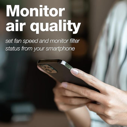 IQAir HealthPro Compact XE Air Purifier - 2-Pack - Compact HyperHEPA Fration for Rooms up to 2480 sq ft - Allergens, Smoke, Dust, Mold, Pet Dander, Swiss Made, WiFi Enabled