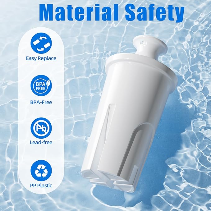 Replacement for Brita Water Filter Pitchers Dispensers, Classic 35557, Ob03, Mavea 107007, Pitchers Grand, Lake, Capri, Wave Lasts Two Months or 40 Gallons (3 Count Pack Of)