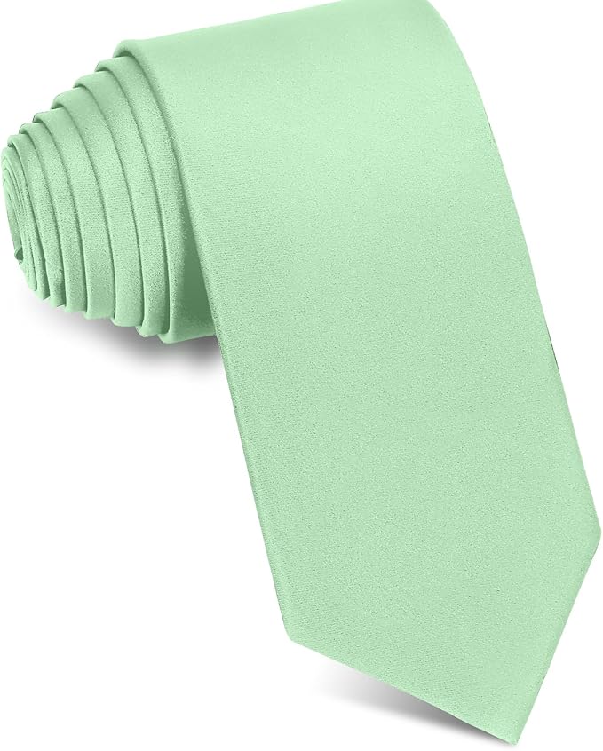 Men's Ties Solid Pure Color 3.15" (8CM) Necktie Plain Formal Business Wedding Black Ties For Men