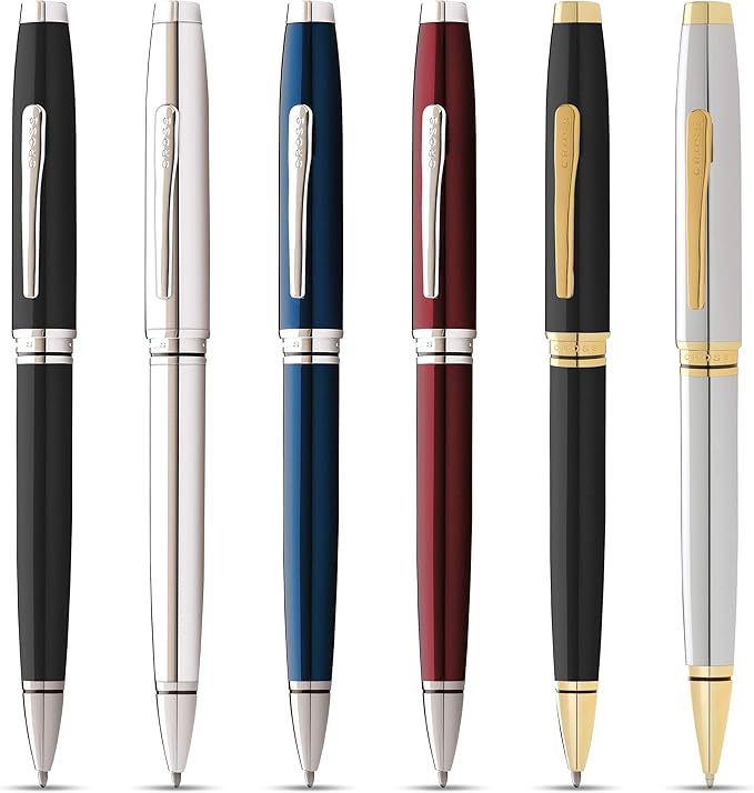 Cross Coventry Blue Lacquer Ballpoint Pen — Premium Writing Instrument