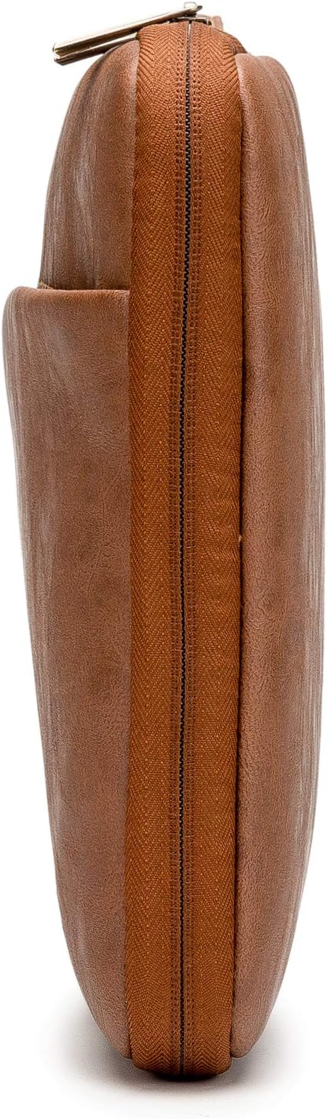 Kinmac 360° Protective Laptop Sleeve Case Bag Cover with Handle for MacBook Pro 16 inch,16 inch HP,Lenovo,Dell,ASUS,Acer Ultrabook and Business Laptop (Coffee PU)