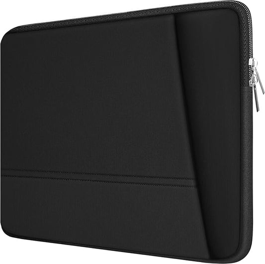 TEDNETGO 14 inch Laptop Sleeve – Waterproof Protective Case for MacBook Pro & Air 13-14", Black