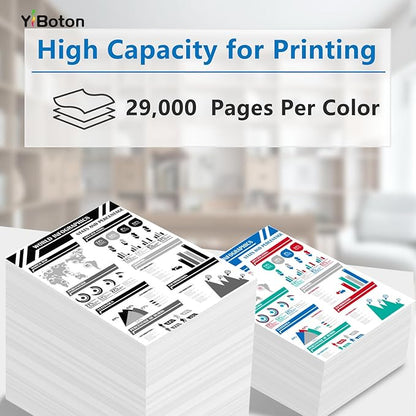 658X Cyan Toner Cartridge Replacement for W2001X Cyan Toner Cartridge Compatible for Color Leserjet Enterprise M751 M751n M751dn Printer Series.（with New Chip）