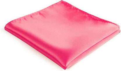 Mens Solid Satin Mens Tie With Hanky,Handmade Neckties For Men