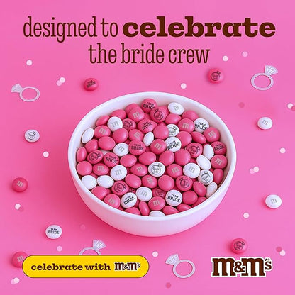 M&M’S WORLD Bachelorette Milk Chocolate Candy - 2lbs of Bulk Candy, Party Favors, Bachelorette Party Favors, Bridal Shower Gifts and More