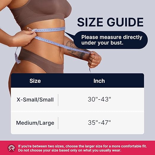 Fit Geno Posture Corrector for Women & Men: Adjustable Lightweight Upper Back Brace for Neck Shoulder & Upper Back Pain Relief - Improve Posture Correct Hunchback Slouching Invisible Under Clothes (M/L Under Bust 35" - 47")