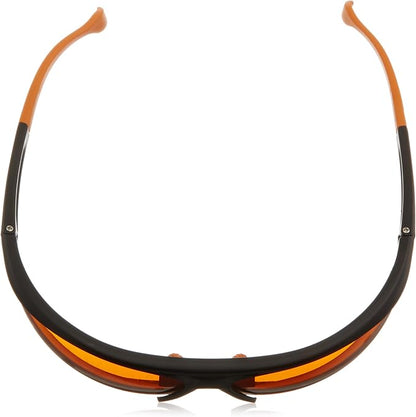 NoBlue Blue Light Blocking Glasses – Orange/Amber Lenses for Eye Fatigue Relief, 99.9% Blue & UV Ray Protection, Includes Free Ebook & Soft Temples for Comfort