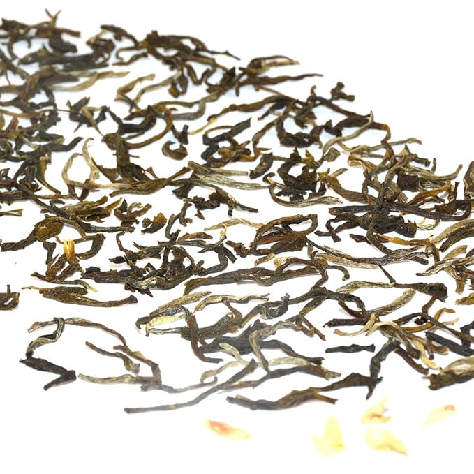 TIAN HU SHAN Premium Jasmine Green Tea Loose Leaf 15 Ounce (426g) (Pack of 2)