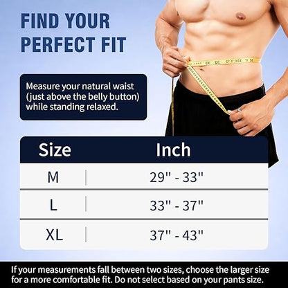 Back Brace Support Posture Corrector for Women & Men – Full Back Support for Upper, Mid & Lower Back Pain Relief, Ergonomic 3-in-1 System Improves Posture & Helps with Slouching, Rounded Shoulders, XL (37–43 in waist)