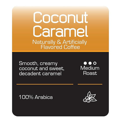 Roast Ridge Whole Bean Coffee, Medium Roast, Coconut Caramel, 2 lb.