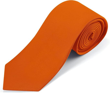 Black Ties For Men Solid Pure Color Formal Neckties 3.15" (8CM) Men's Tie for Business and Wedding with Gift Box