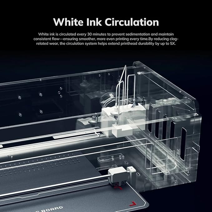 Procolored K13-Lite DTF Printer 13" A3 Apparel Transfer Printing Machine T-Shirt Direct to Film with Smoke-Free Oven-White