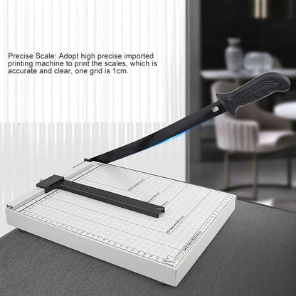 Mini Paper Trimmer, 12in Cut Length Paper Cutting Board Compact Paper Cutter for Cardstock, Photos, Scrapbooking, Office, Classroom