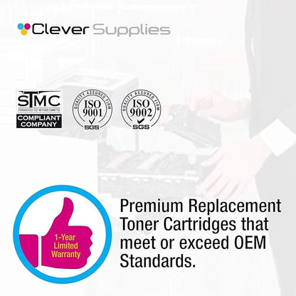 CS Replacement Toner Cartridge Compatible with Samsung ML-2010 ML-2010D3 Black ML Printers ML-2010 ML-2510 ML-2570 ML-2571N Toner Cartridge 4 Pack