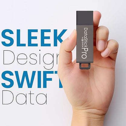 8GB DataStick Pro by Centon, 25 Pack, USB 2.0 Flash Drive Memory Stick for Storage and Backup