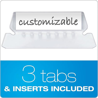 Pendaflex Portable File Box, Frosted White, Hinged Lid with Double Latch Closure(41745AMZ)