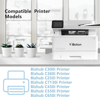 High Yield TN328 TN626 TN330 TN628 TN328K TN328C TN328M TN328Y Toner Cartridge Compatible for Konica Minolta Bizhub 300i 360i 250i 7130i 550i 650i 450i C361i C251i C301i C451i C551i C651i Printer