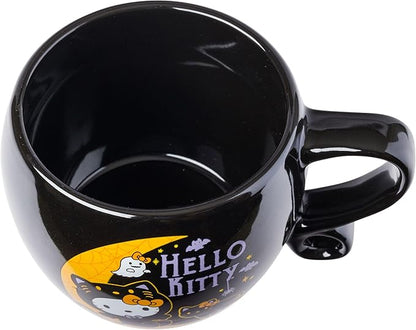 Silver Buffalo Sanrio Hello Kitty Halloween Loop Handle Ceramic Mug, 15.9 ounces