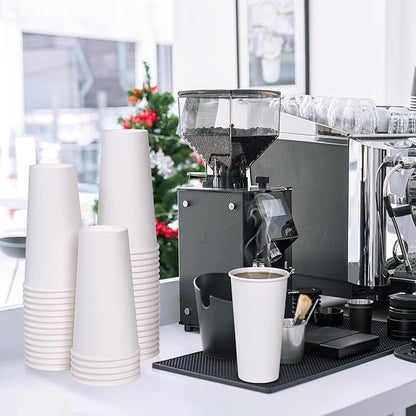 LITOPAK 1000 pack Paper Cup Disposable 20 oz, Bulk White Paper Cups, Hot Paper Coffee Cups for Offices, Schools, Shops, Restaurants