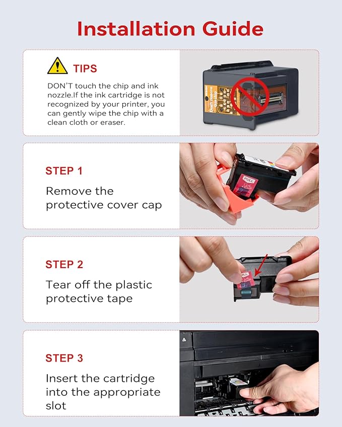 275XL 276XL Replacement for Canon Ink 275 and 276 PG-275 CL-276 Black Color Ink Cartridges Combo Pack Compatible with PIXMA TR4720 TS3522 TR4700 TS3722 TS3500 TR4722 TS3720 TS3520 Printer