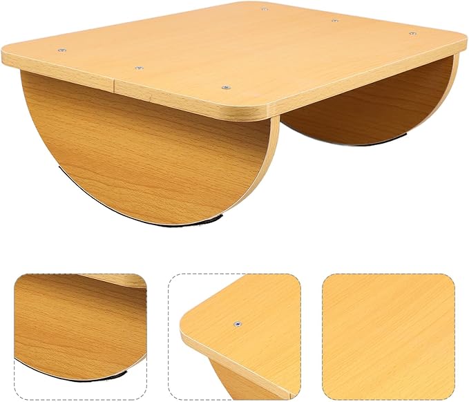 Ergonomic Wide Feet Stand Under Desk Footrest for Adults with Bevel Support Non-Slip Office Foot Stool for Improved Posture and Comfort at Work Home