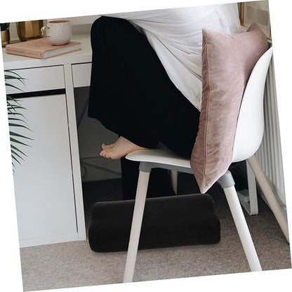 Under Desk Foot Pillow Cushion for Legs Office Sleeping Footrest Support Relaxation Pad Prevents Swelling Knee Multipurpose Use for Home Work Travel Material