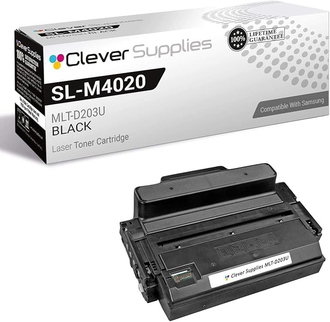 CS Replacement Toner Cartridge Compatible with Samsung SL-M4020 MLT-D203U Black SL-M4020 ND SL-M4070 FR