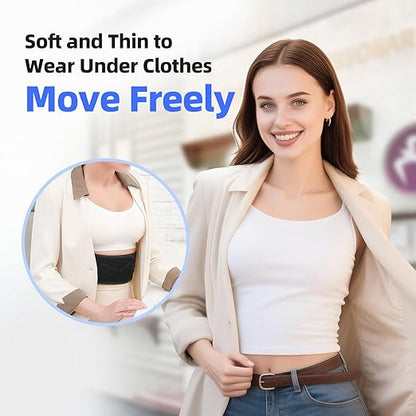 babaka Posture Corrector for Women and Men, Adjustable Full Back Support, Upper and Lower Back Pain Relief, Back Brace, Shoulder Straightener, Scoliosis, Hunchback, Thoracic, Spine Corrector (Large, Waist: 30''-39'')