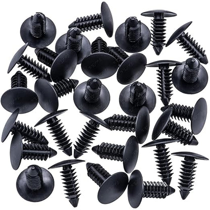 Rexka 30pcs Fender Bumper Shield Fender Liner Push Pin Retainer Clips 6030441 for Jeep Dodge Ram Chrysler