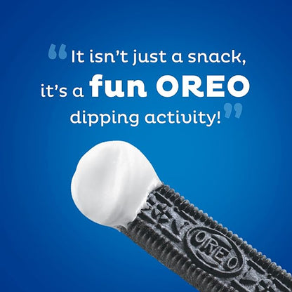 Handi-Snacks OREO Cookie Sticks 'N Creme Dip Snack Packs, 20 Snack Packs (Pack of 2)