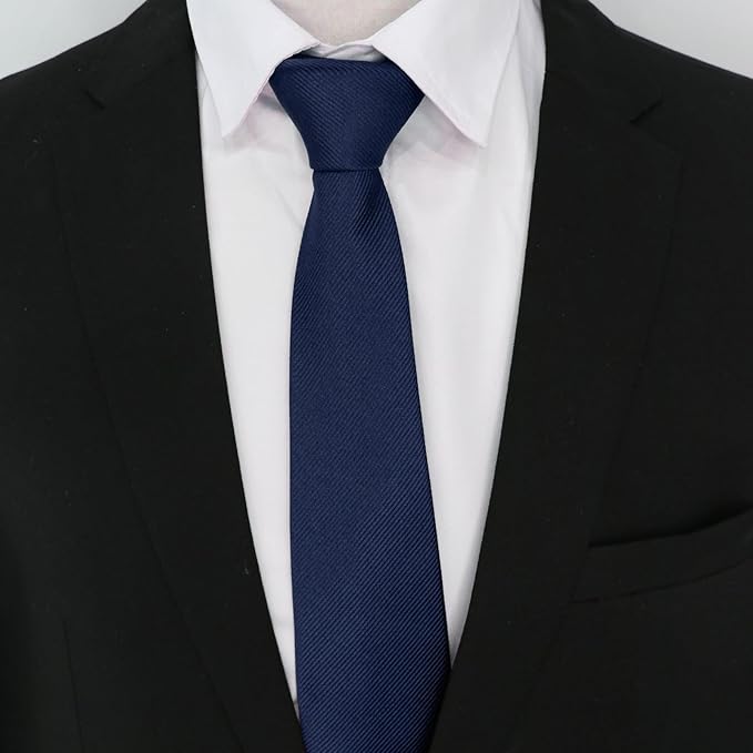 Solid Color Ties for Men 3.15" Mens Tie Classic Formal Neck Ties Mens Neckties for Men Business Wedding Casual