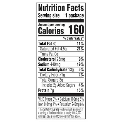 Salutem Vita – Turkey & Cheddar Cheese with Crackers Snack Pack, 1.9 oz, Gift Set – Pack of 8