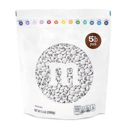 M&M’S WORLD “Mr. and Mr.” Milk Chocolate Candy, 5 lbs Bulk Candy for Wedding Decorations, Unique Favors, or Cake Topper