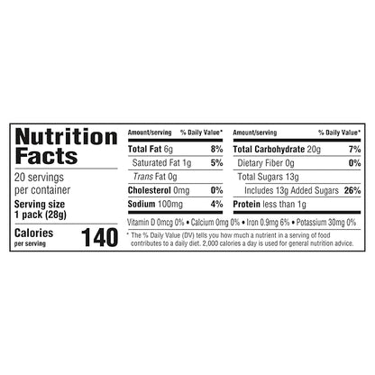 Handi-Snacks OREO Cookie Sticks 'N Creme Dip Snack Packs, 20 Snack Packs