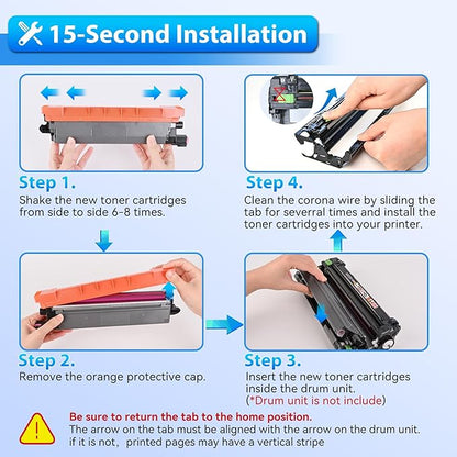 TN229XL Black Toner TN229XLBK 2 Pack Compatible Replacement for Brother TN229XL TN229 Black Toner Cartridges for Brother MFC-L3780CDW HL-L3280CDW MFC-L3720CDW HL-L3220CDW Printer