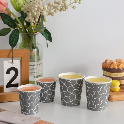 300 Pack 5 oz Paper Cups, Disposable Bathroom Cups Small Mouthwash Cups, Hot/Cold Beverage Drinking Mini Cup for Party, Picnics, Water, Snack
