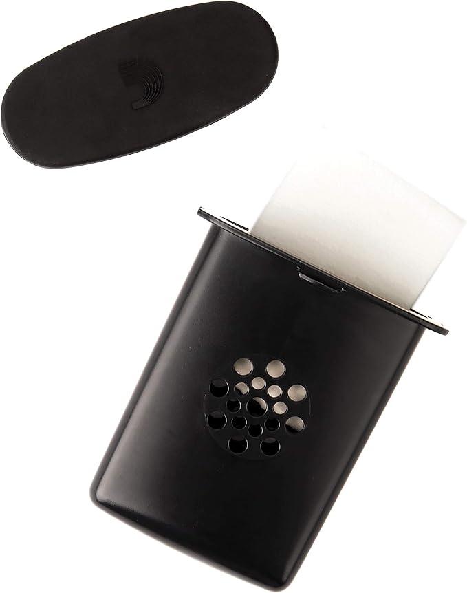 D'Addario Guitar Humidifier Pro - Acoustic Guitar Soundhole Humidifier with Sponge - Non Drip - Suspends from Strings - Holds 12x Weight in Water