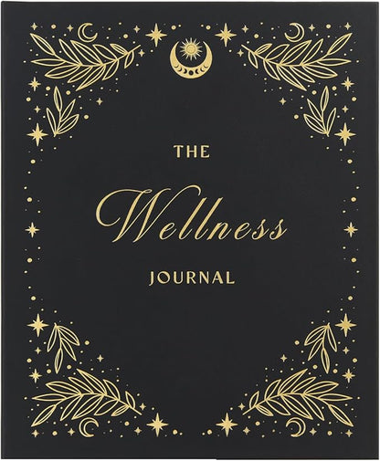 And Per Se Wellness Journal, Daily Journal for Personal Mental Health, Sleep & Diet Tracking, Self Care Reflection for Women & Men (Stardust Black)