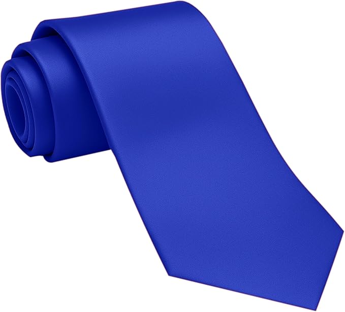 Dibi Solid Color Ties for Men, Formal Mens Ties, Neck Tie, Classic Tie for Boys Women Teens, Wedding Business Costume Necktie