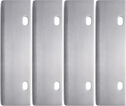 4 Pcs Grill Scraper Edge Sharper Blade Replacement, Stainless Steel Outdoor Barbecue Cleaning Tools, Heavy Duty Accessories for BBQ