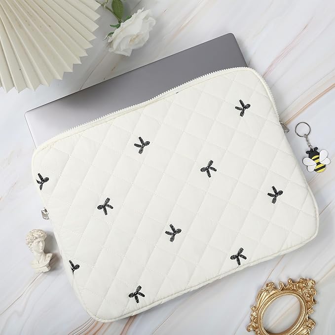 Laptop Sleeve (White, 15-15.6inch)