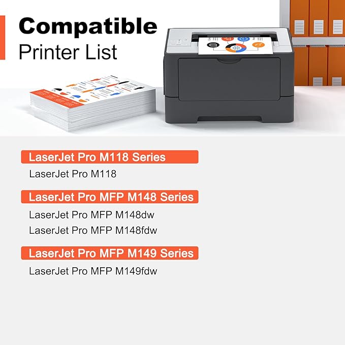 V4INK Compatible 94X CF294X Toner Cartridge Replacement for HP 94X CF294X 94A CF294A High Yield Black Toner Cartridge for HP Laserjet Pro M118dw MFP M148dw M148fdw M149fdw M118 M148 Printer, 2 Pack