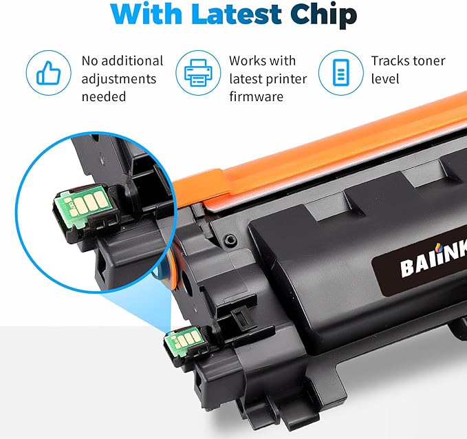 TN830XL Toner Cartridge Replacement for Brother 830XL Toner TN830 Compatible with DCP-L2640DW HL-L2460DW HL-L2405W HL-L2400D MFC-L2820DW HL-L2480DW (with Chip, 1 Black)