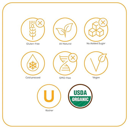 RAW Fountain 5 Day Juice Cleanse, Certified USDA Organic, All Natural Raw Detox Cleanse, Juicing for Body Reset, Cold Pressed Juice Fast, 5 Ginger Shots