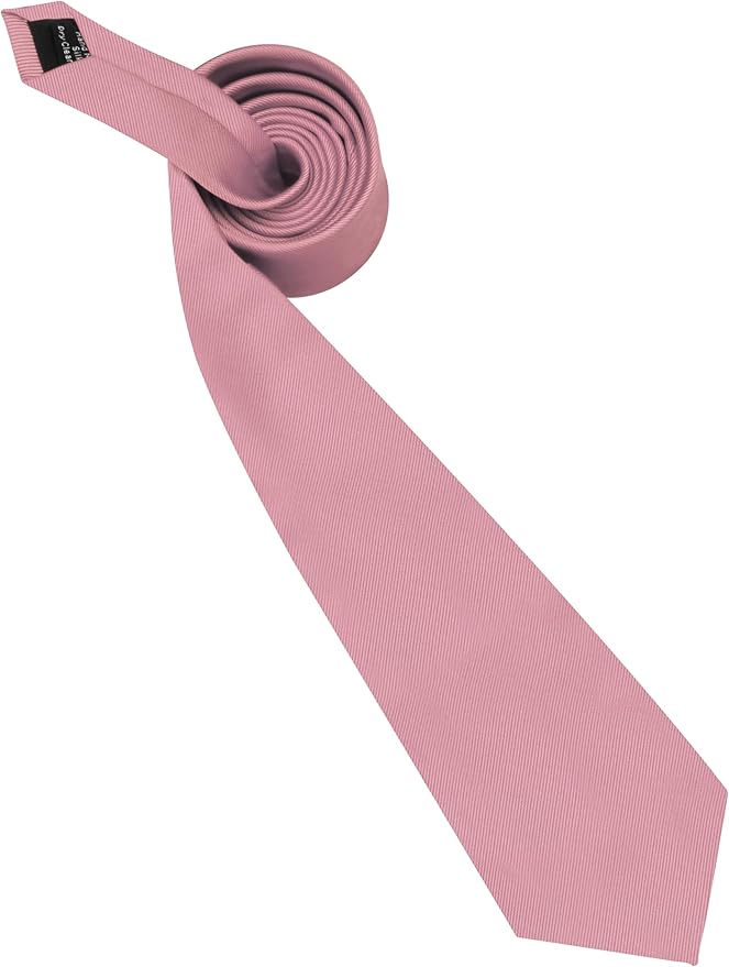 GUSLESON Classic New 3.15"（8cm） Men's Solid Color Necktie Wedding Business Tie + Gift Box