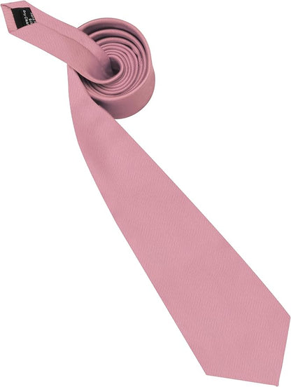 GUSLESON Classic New 3.15"（8cm） Men's Solid Color Necktie Wedding Business Tie + Gift Box