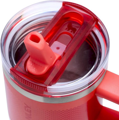 STANLEY Quencher ProTour Flip Straw Tumbler with Leakproof Lid | Built-In Straw & Handle | Cupholder Compatible for Travel | Insulated Stainless Steel Cup | BPA-Free